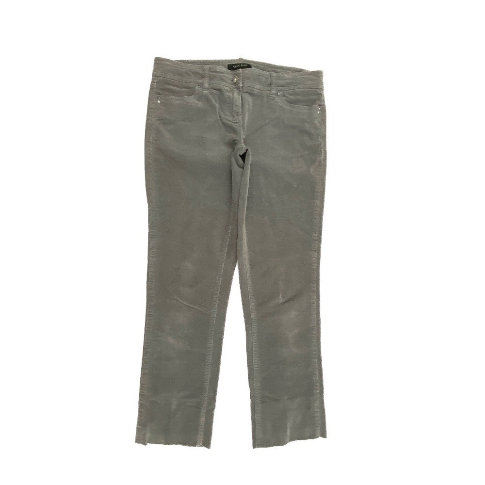 White House Black Market‎ Cropped Women's size 2 Gray Corduroy Pant
